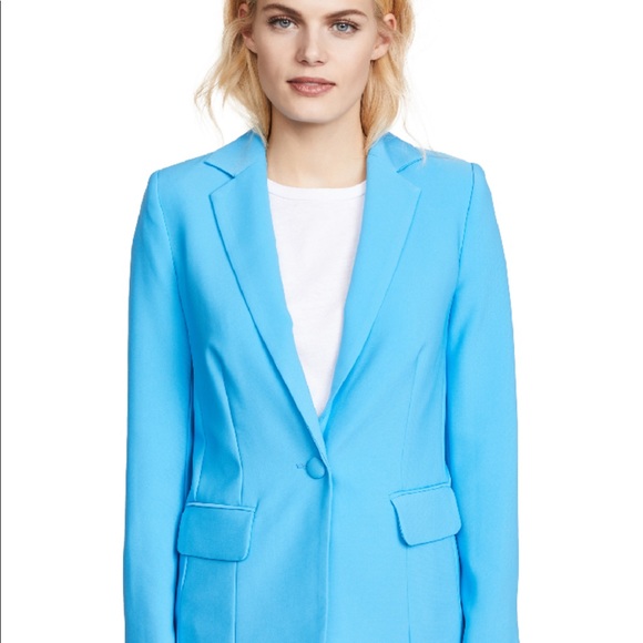 FRAME True Notched-Collar One-Button Blazer - Picture 5 of 6